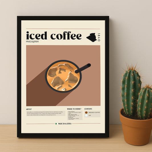 Cadre photo Coffee Lover - Iced Coffee