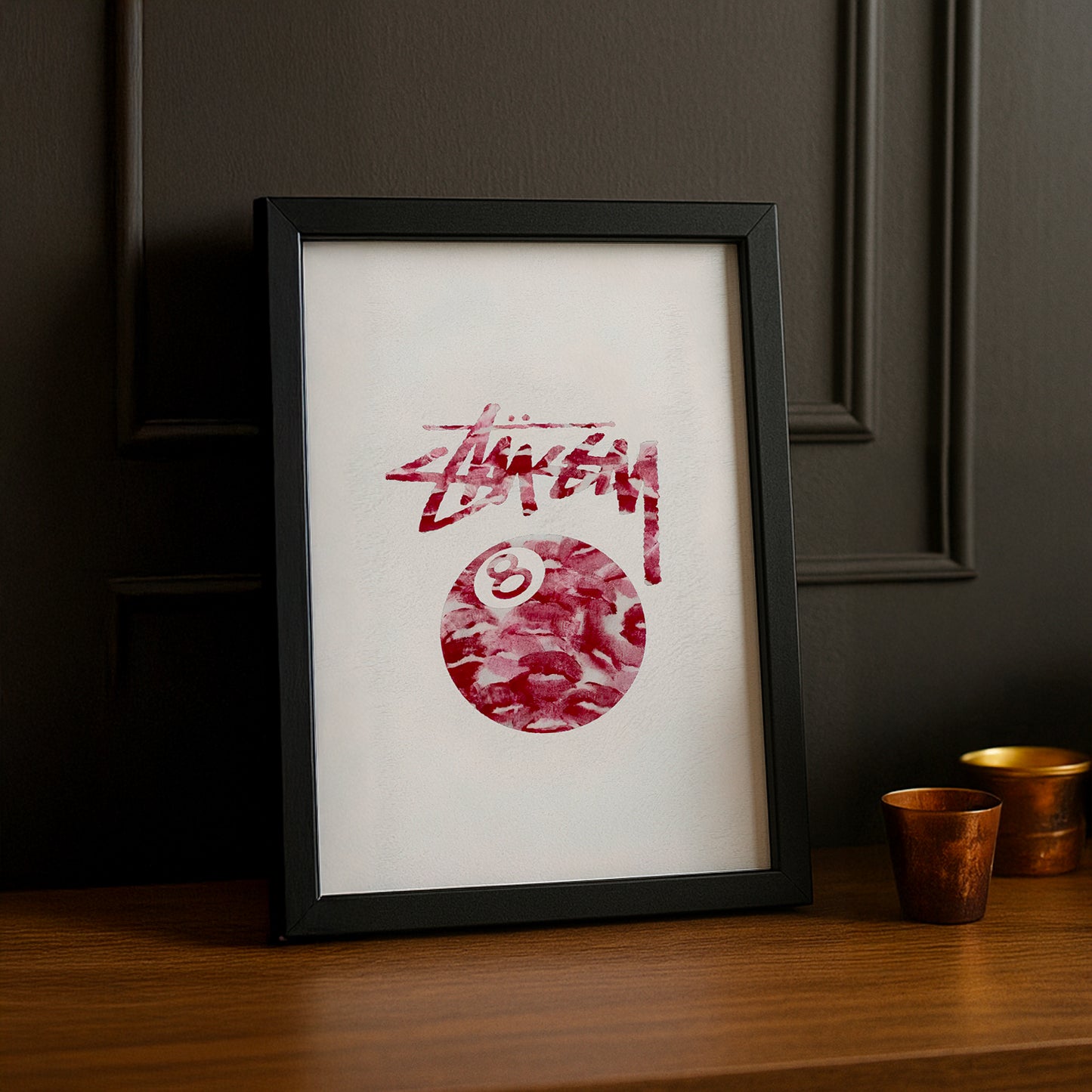 Cadre photo Stüssy Kiss