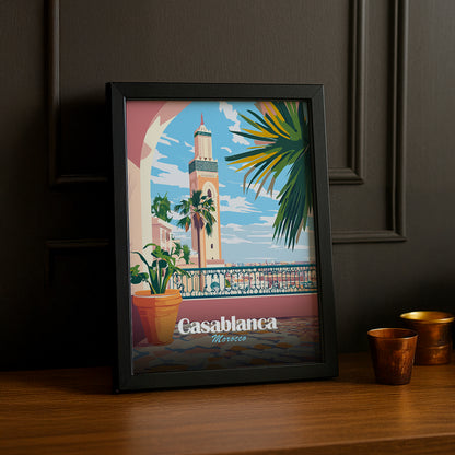 Casablanca Maroc - Poster