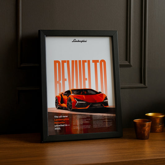 Poster Voitures - Lamborghini Revuelto