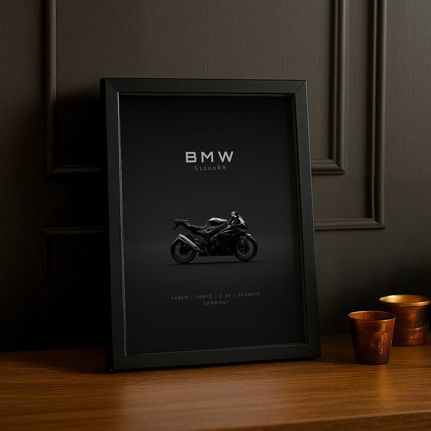 Cadre Photo Moto - BMW S1000RR