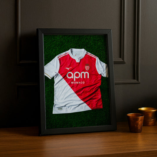 Cadre photo - Maillot AS Monaco 2026