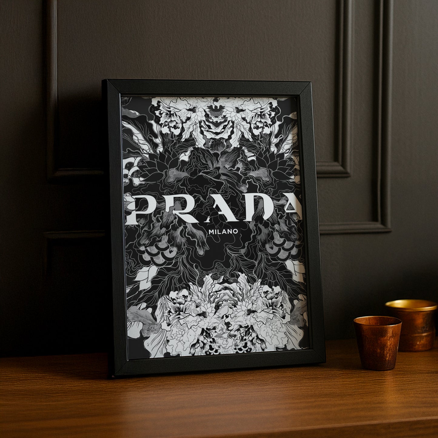 Cadre photo Prada Milano