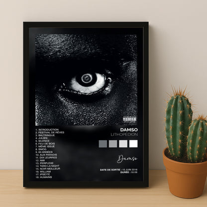 Poster Damso – Lithopédion