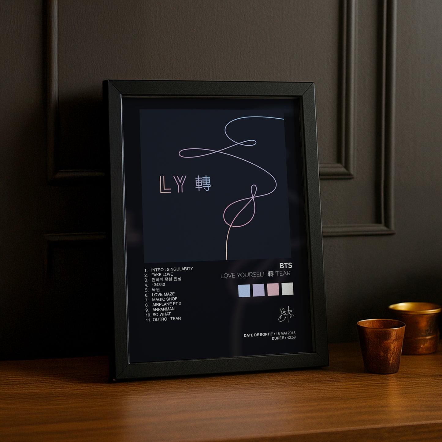 Cadre Photo K-Pop - BTS Tear