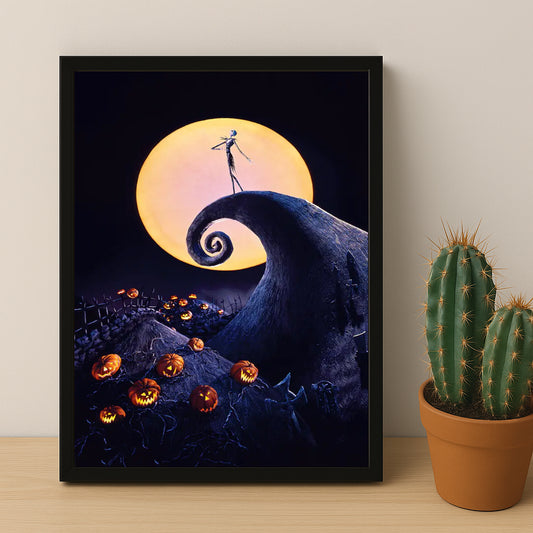 Poster Halloween - Lune