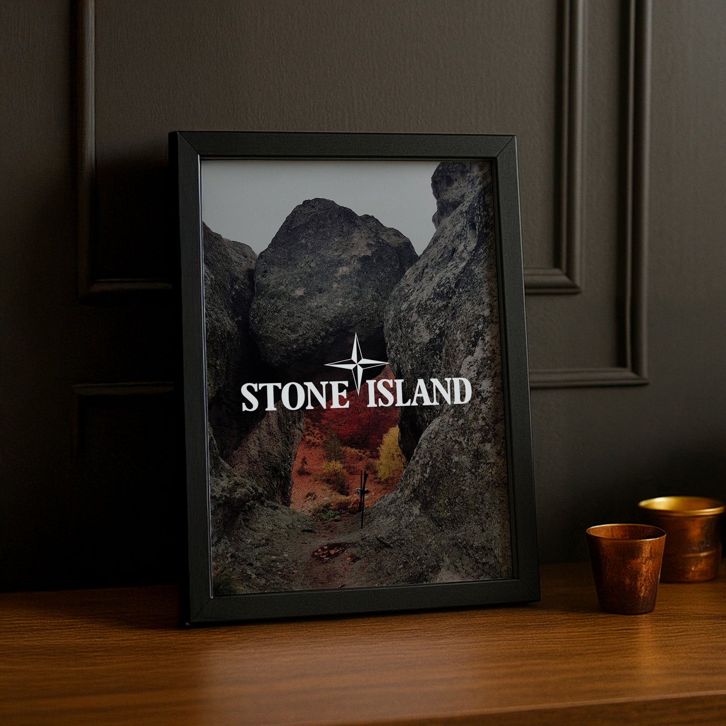 Poster Stone Island - Aesthetic