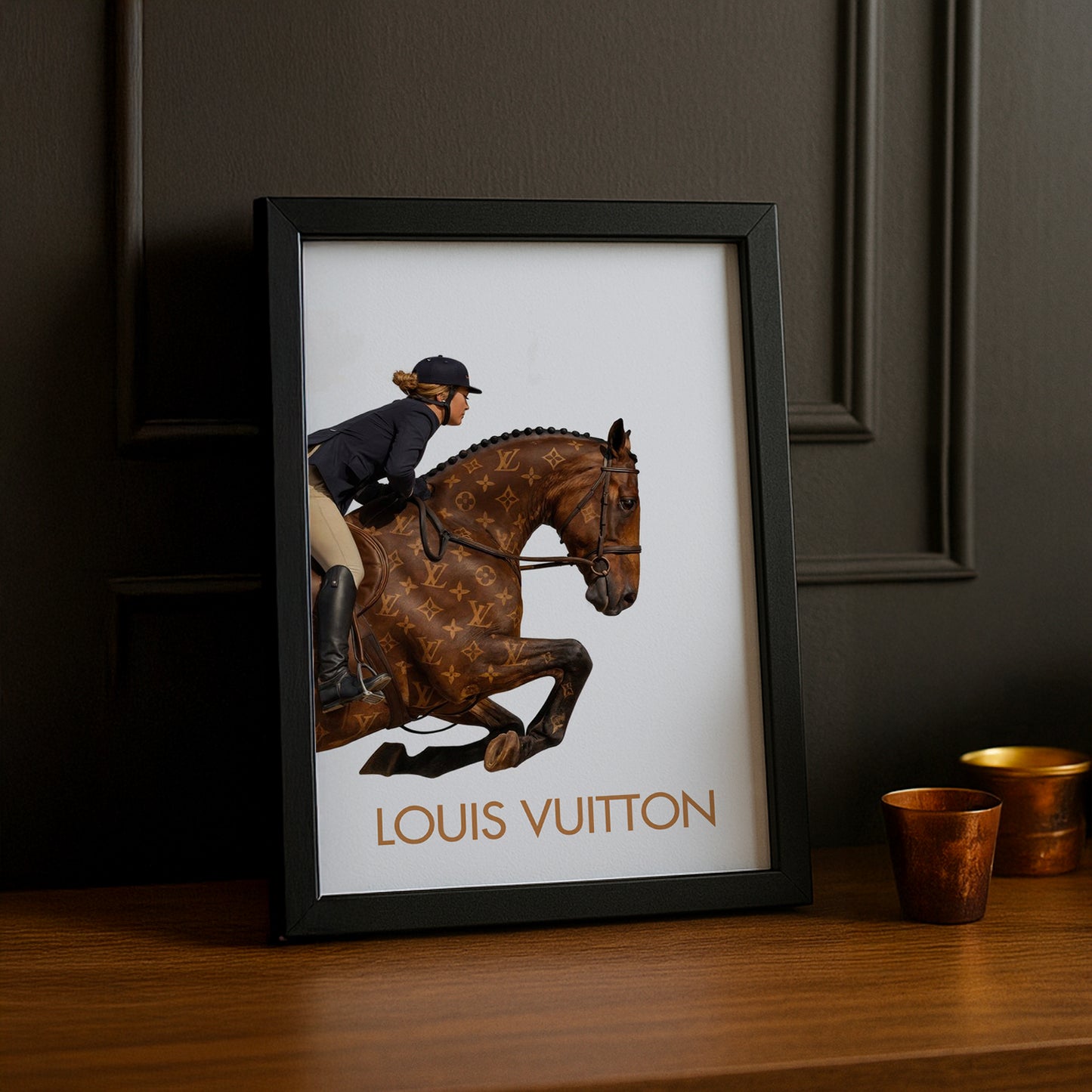 Cadre photo Louis Vuitton - Cheval