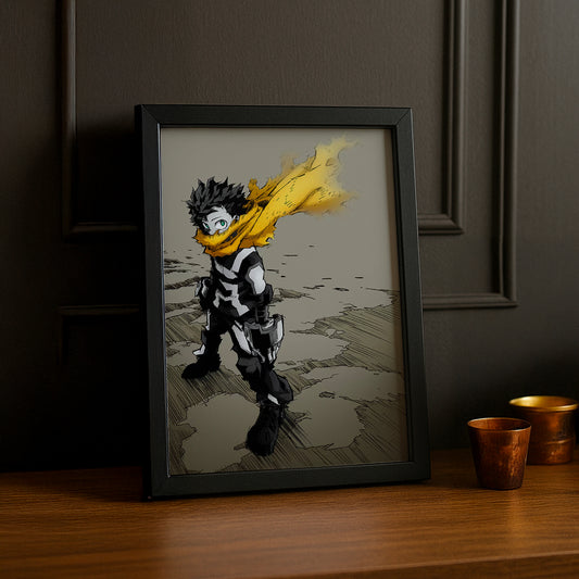 Cadre Photo My Hero Academia - Izuku Midoriya Vigilante