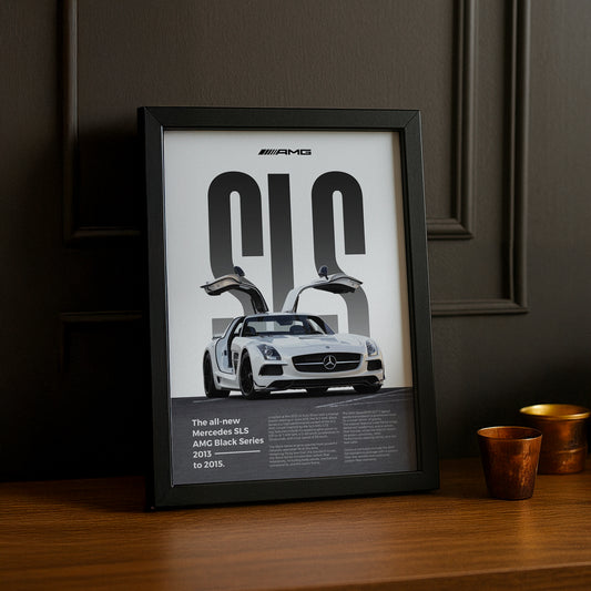 Poster Voitures - Mercedes SLS AMG Black Series