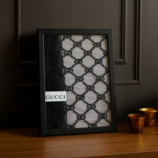 Cadre Photo Gucci - Monogramme noir