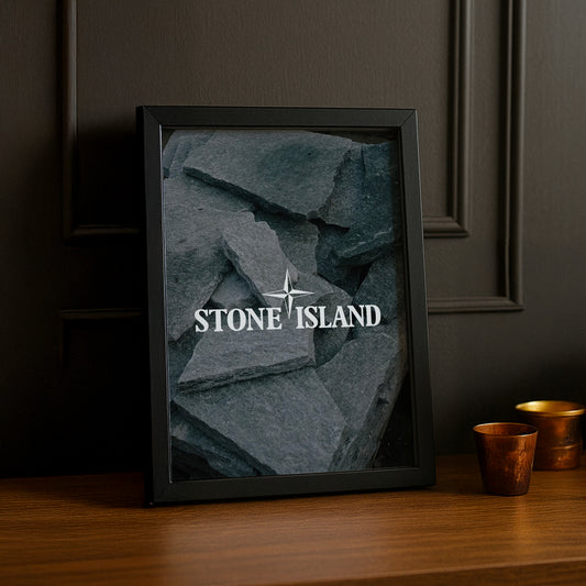 Poster Stone Island - Grey Stone