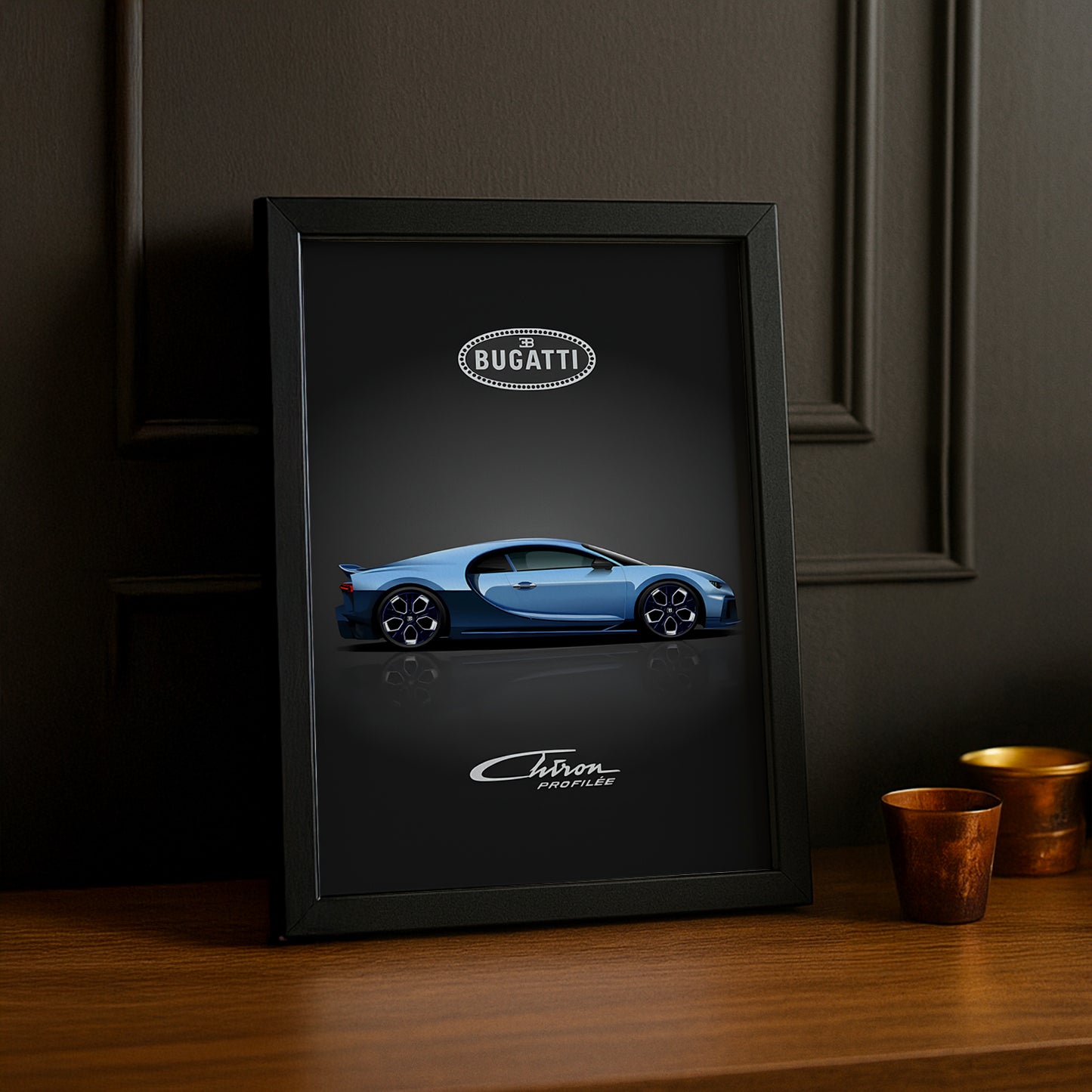 Cadre photo Bugatti Chiron