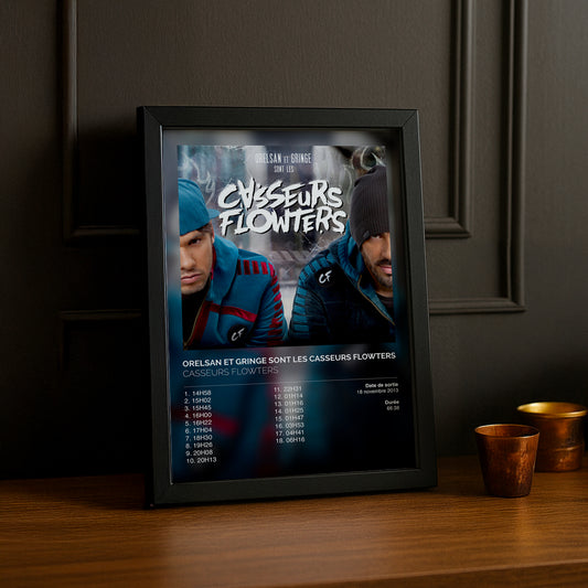 Cadre photo Orelsan et Cringe sont les casseurs flowters