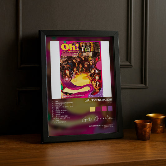 Cadre Photo K-Pop - Girls' Generation Oh!