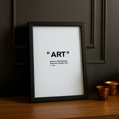 Cadre photo Off-White "Art"