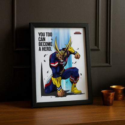 Cadre Photo My Hero Academia - All Might