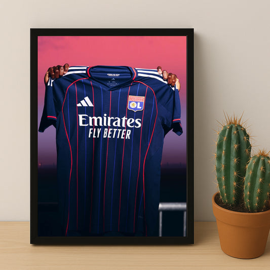 Cadre photo - Maillot Olympique Lyonnais 2026