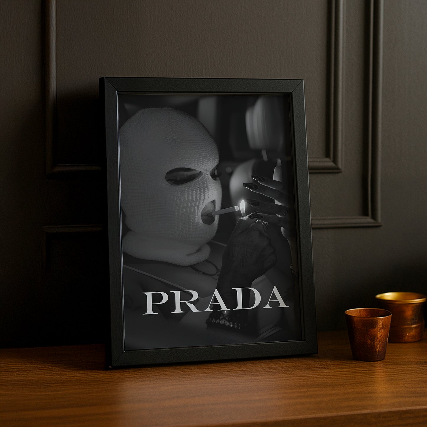 Poster encadré Prada art