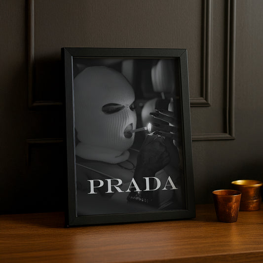 Poster encadré Prada art