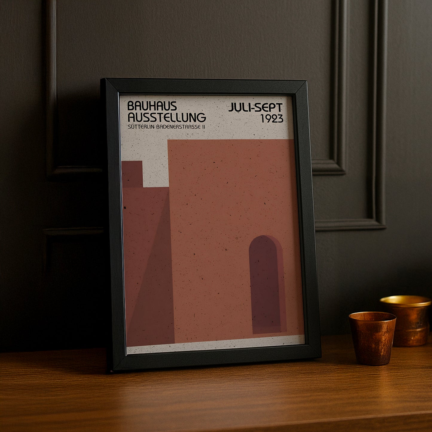 Cadre photo Bauhaus Ausstellung