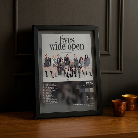 Cadre Photo K-Pop - Twice Eyes Wide Open