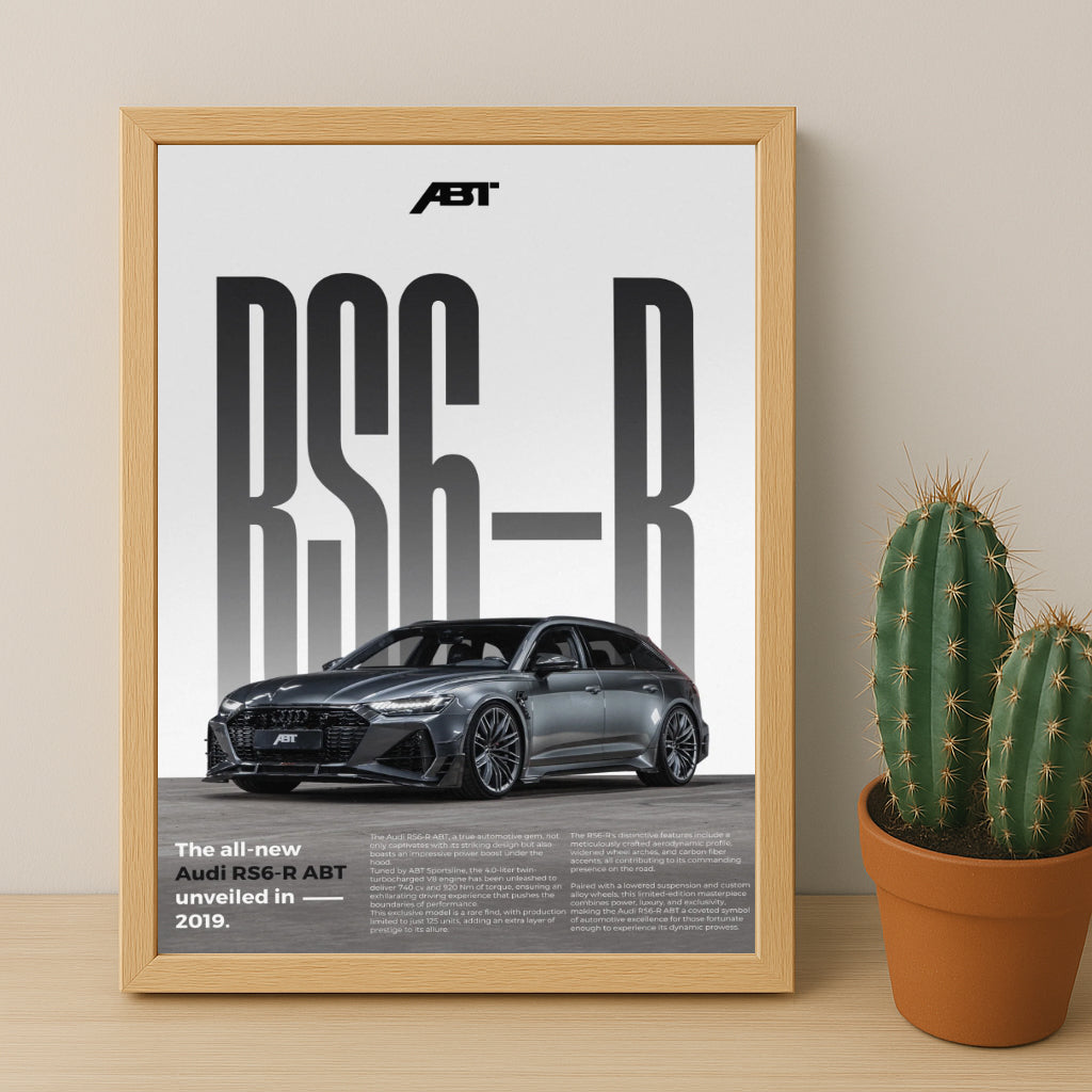 Poster Voitures - Audi RS6 ABT