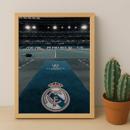 Poster encadrée Real Madrid - Stade Bernabeu