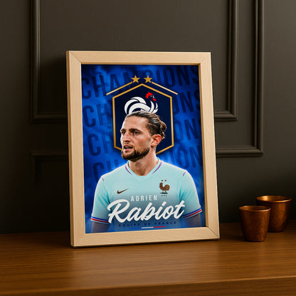 Cadre Photo Adrien Rabiot – Équipe de France TonCadre