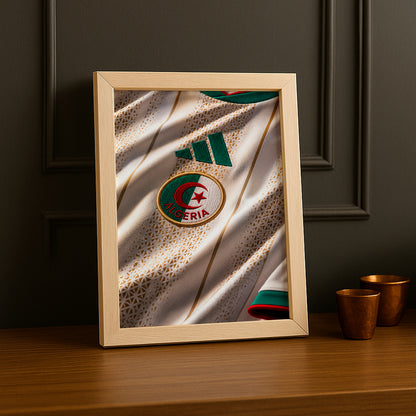 Cadre Photo Maillot Algérie – Extérieur Coupe du Monde 2026 TonCadre