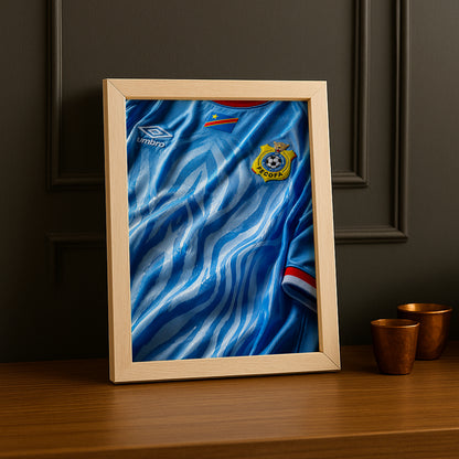 Cadre Photo Maillot Congo – Domicile Coupe du Monde 2026 TonCadre