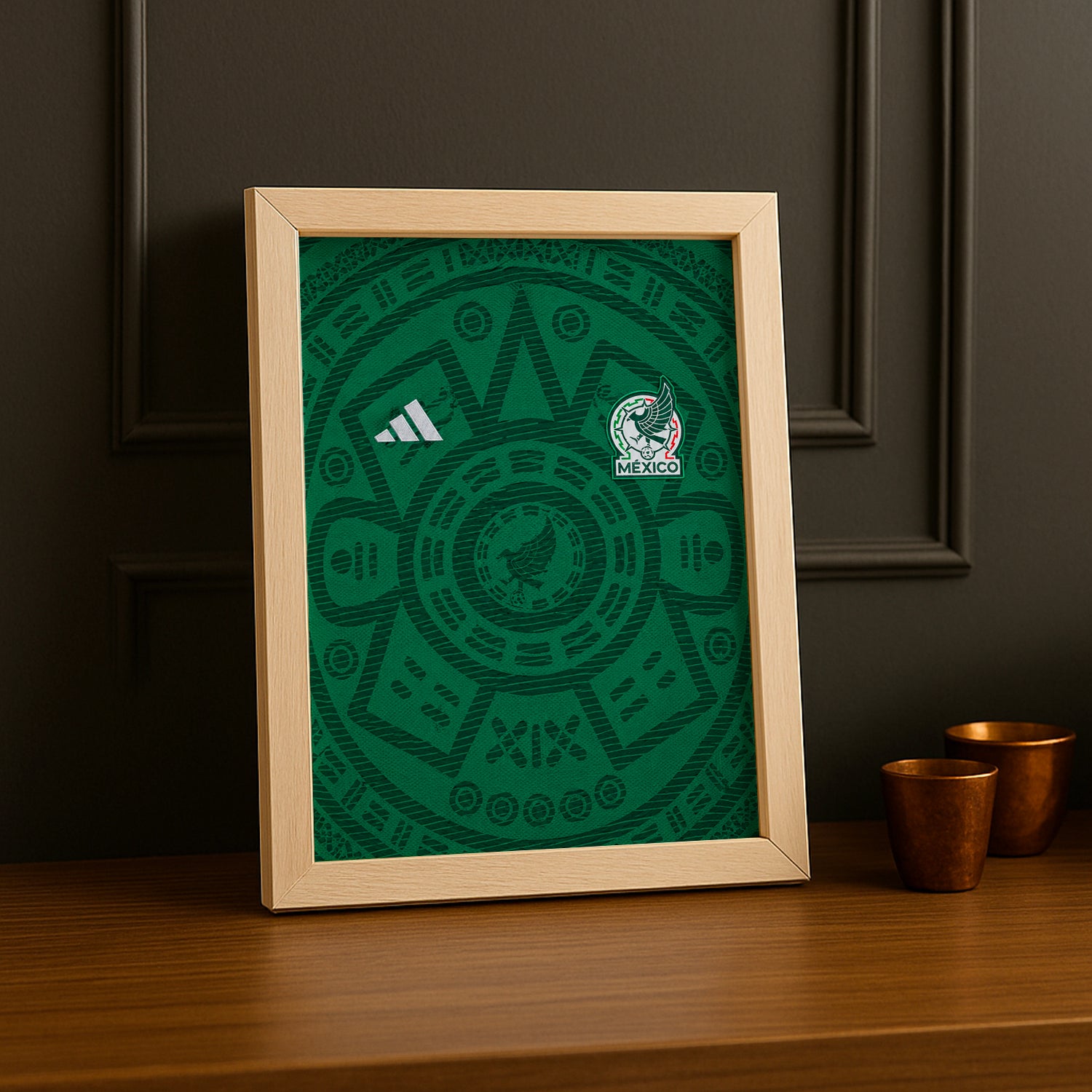 Cadre Photo Maillot Mexique – Domicile Coupe du Monde 2026 TonCadre