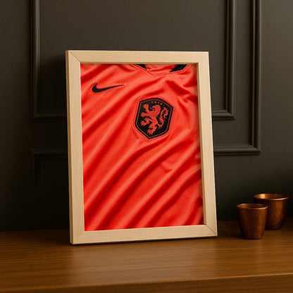 Cadre Photo Maillot Pays-Bas – Domicile Coupe du Monde 2026 TonCadre