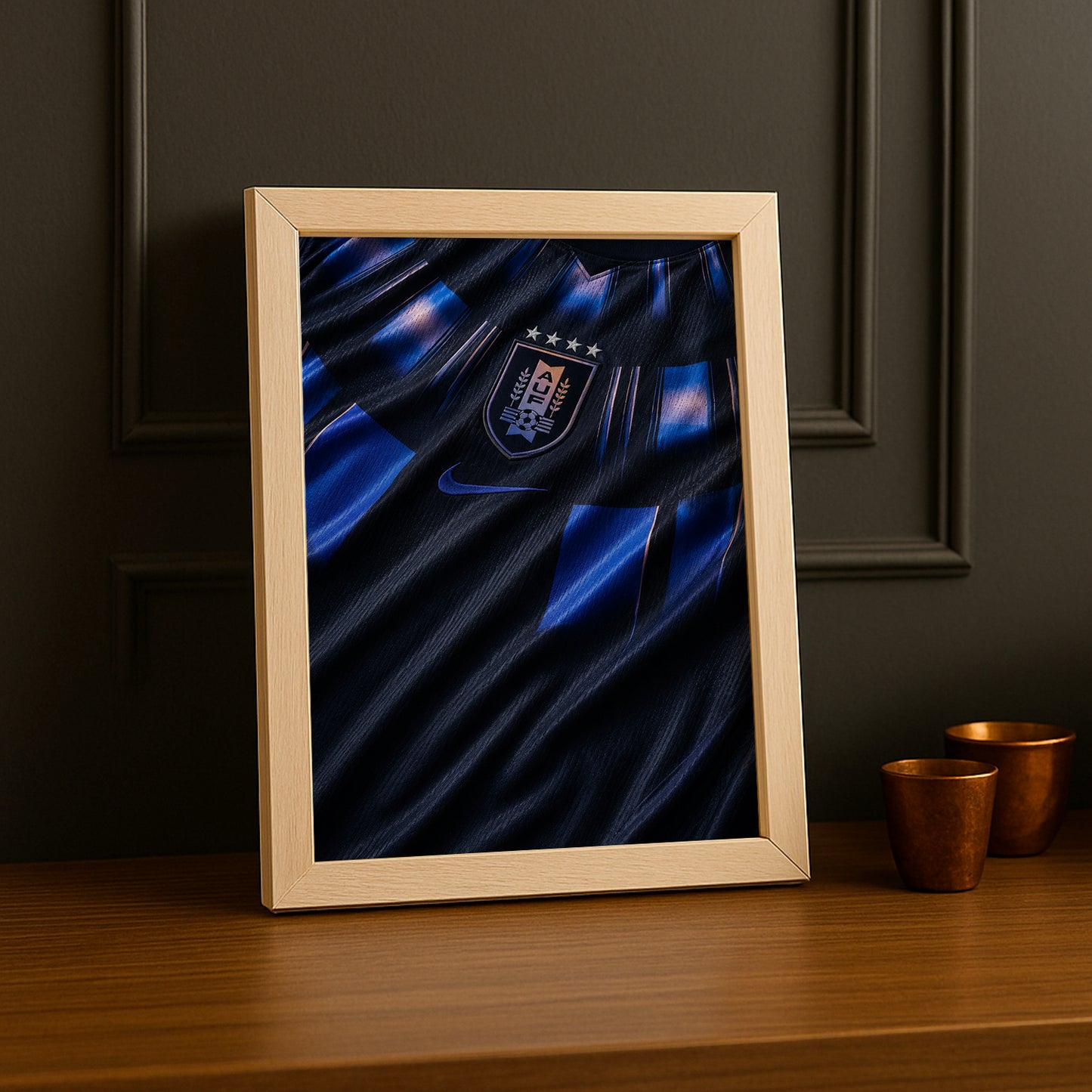 Cadre Photo Maillot Uruguay – Extérieur Coupe du Monde 2026 TonCadre