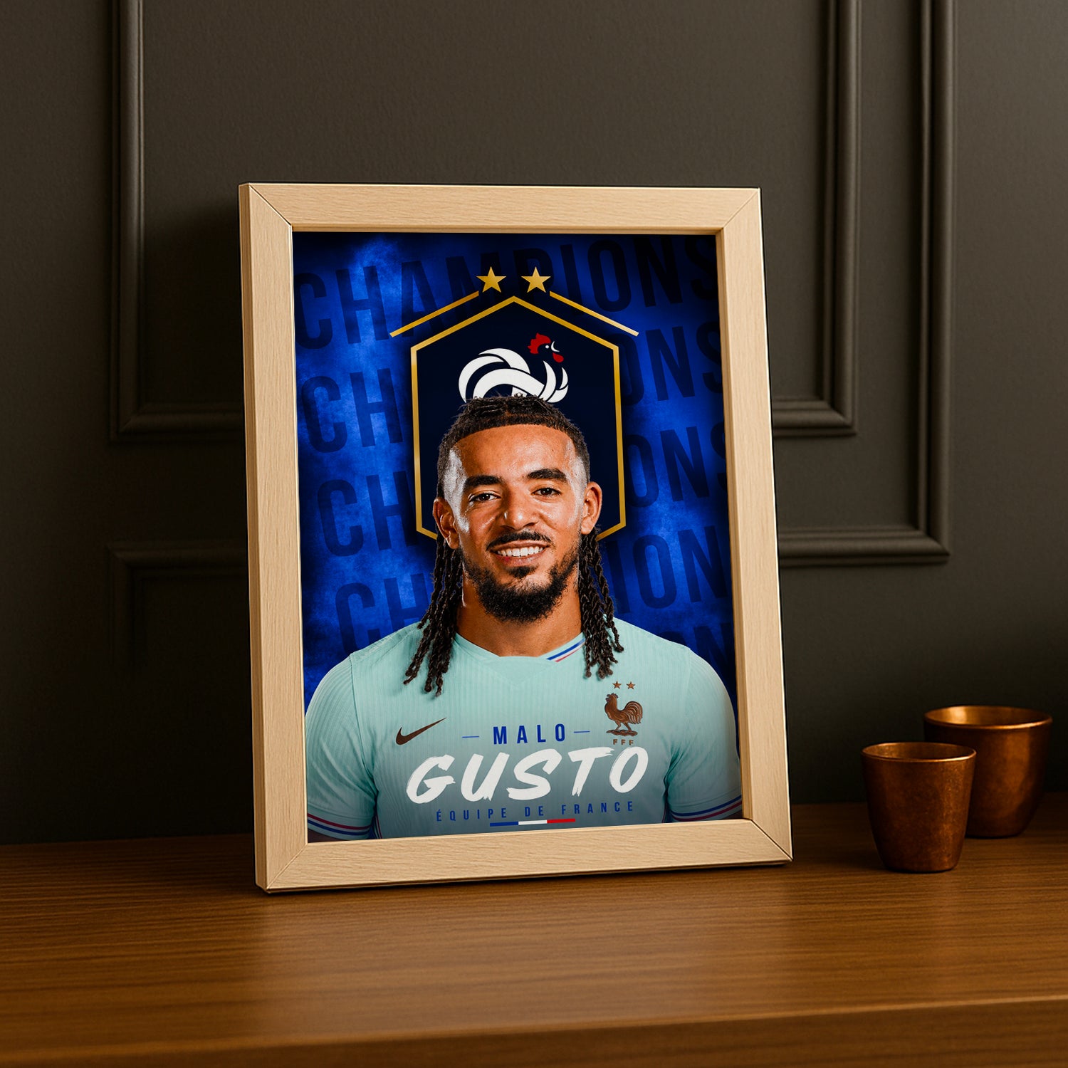 Cadre Photo Malo Gusto – Équipe de France TonCadre