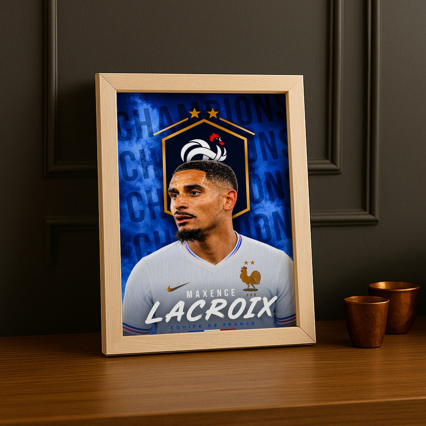 Cadre Photo Maxence Lacroix – Équipe de France TonCadre