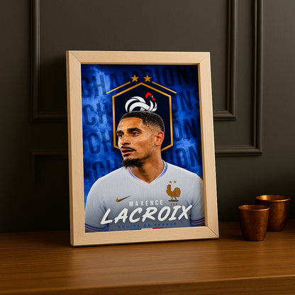 Cadre Photo Maxence Lacroix – Équipe de France TonCadre