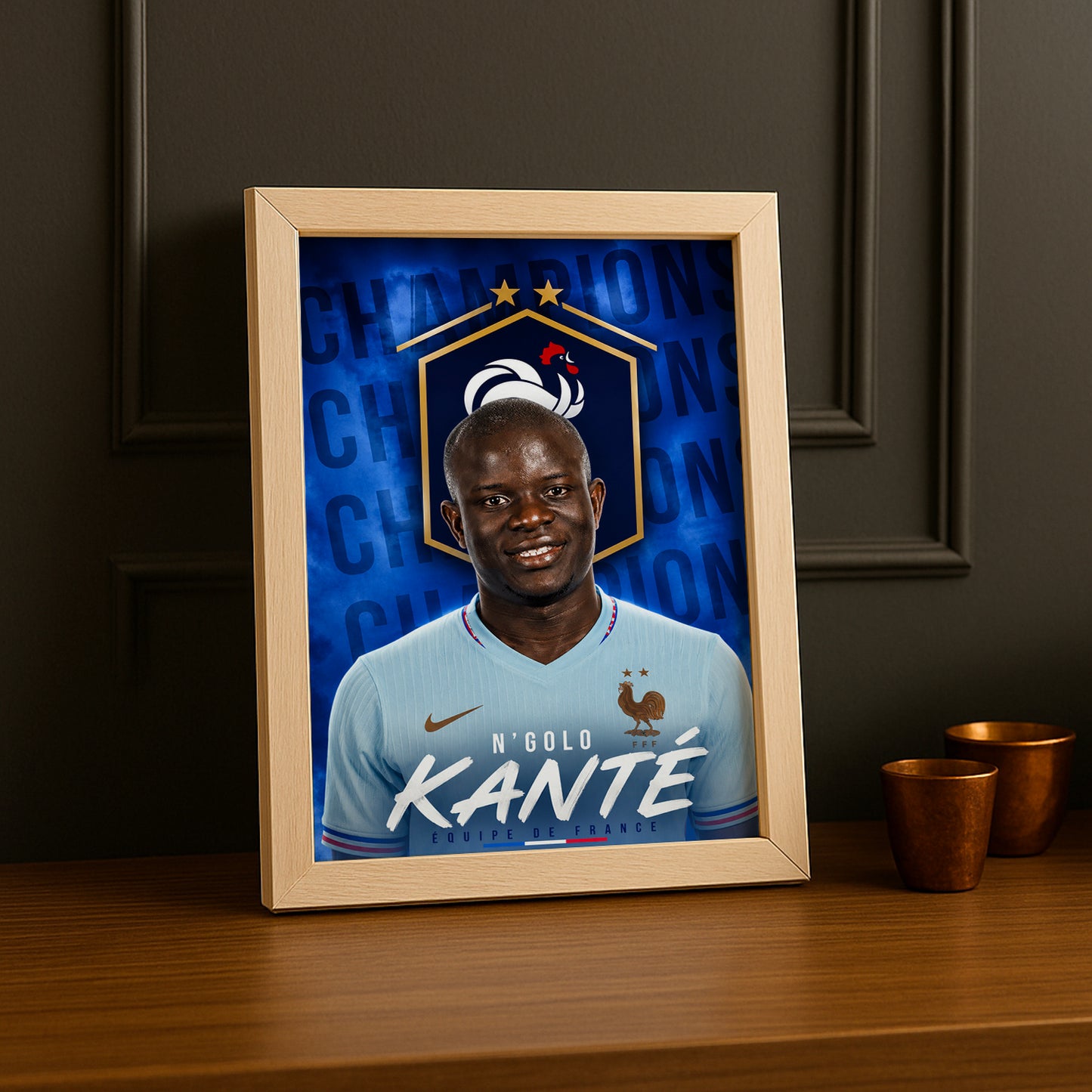 Cadre Photo N'Golo Kanté – Équipe de France TonCadre