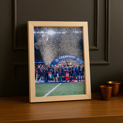 Cadre Photo PSG – Célébration Officielle Champions League Final 2026 | Toute l'Équipe TonCadre