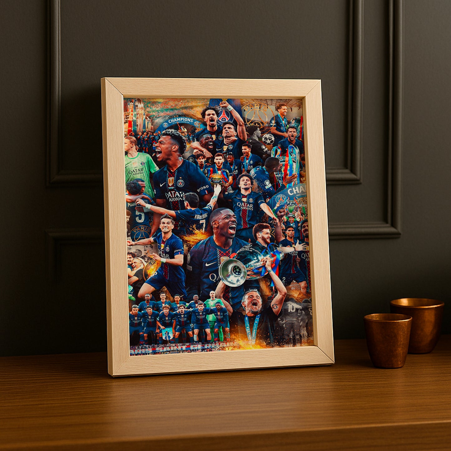 Cadre Photo PSG – Montage Épique Champions League 2026 | Paris Saint-Germain TonCadre