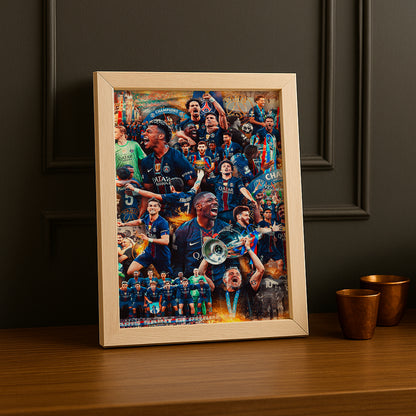 Cadre Photo PSG – Montage Épique Champions League 2026 | Paris Saint-Germain TonCadre