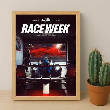 Poster encadrée GP Explorer - Race Week