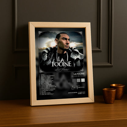 Cadre Photo La Fouine - Aller-Retour