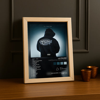 Cadre Photo La Fouine - Capitale du Crime Radio