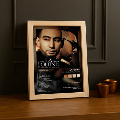 Cadre Photo La Fouine - La Fouine vs Laouni