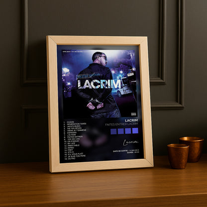 Cadre Photo Lacrim - Faites entrer Lacrim