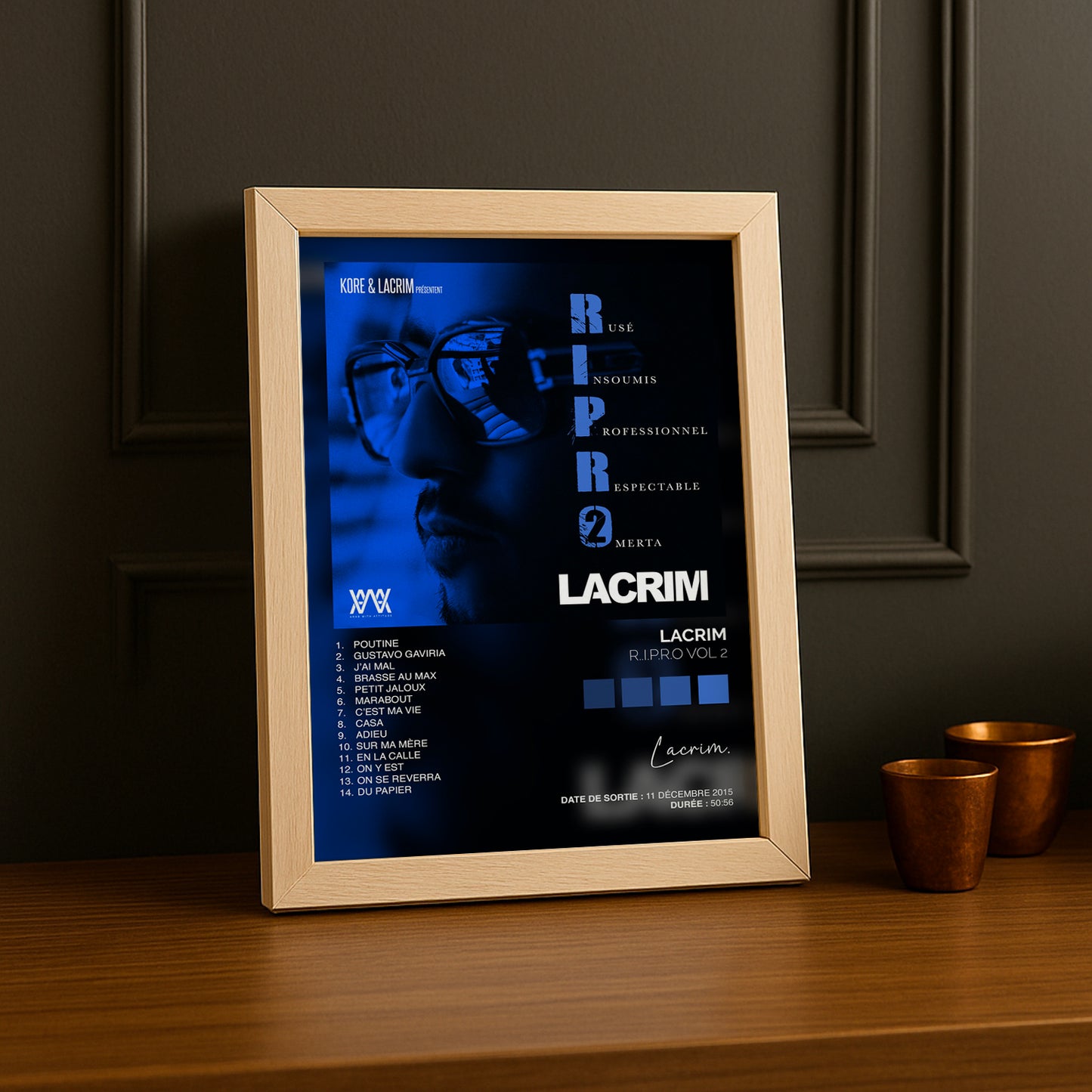 Cadre Photo Lacrim - RIPRO 2