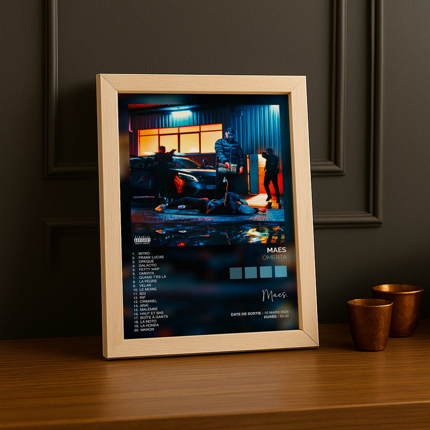 Cadre Photo Maes - Omerta