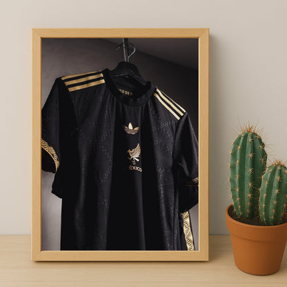 Poster Maillot Football - Mexico 2025-2026