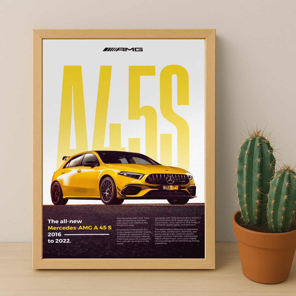 Poster Voitures - Mercedes A45s